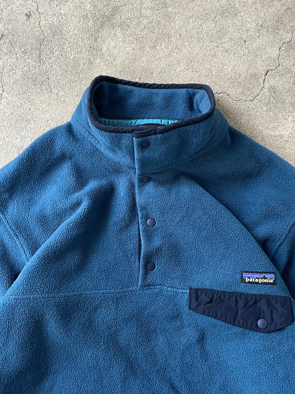 Patagonia Synchilla Navy&Blue Snap-T 상품이미지6