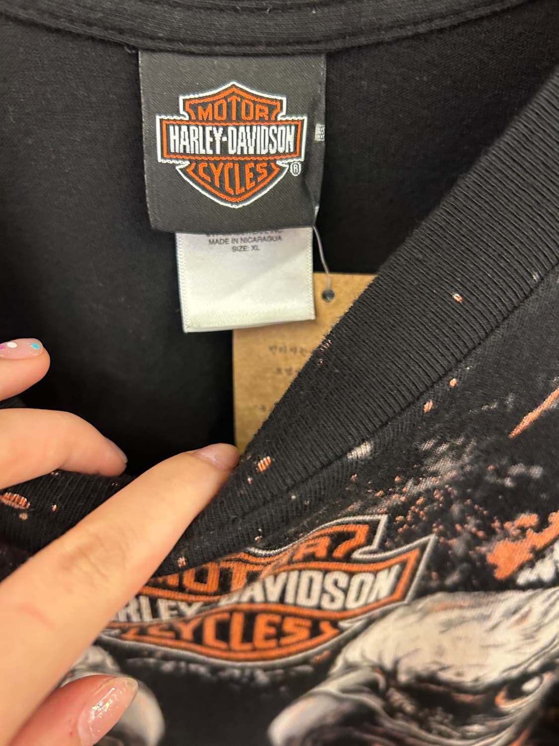 Harley-Davidson 반팔 티셔츠 상품이미지3