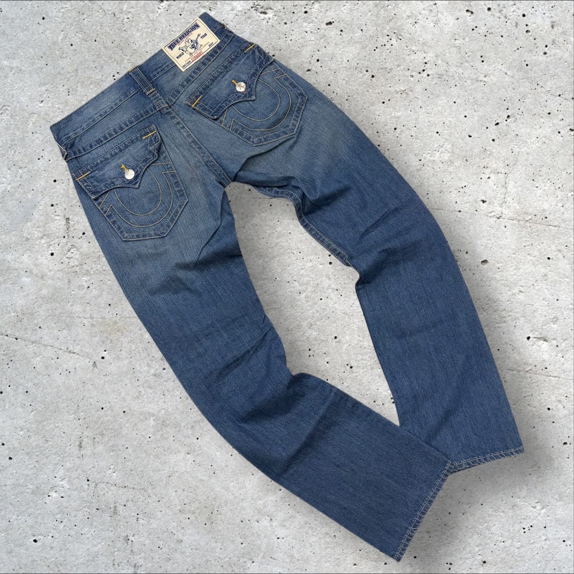 [30] 트루릴리젼 스트레이트 데님 청바지 팬츠 B895 상품이미지1