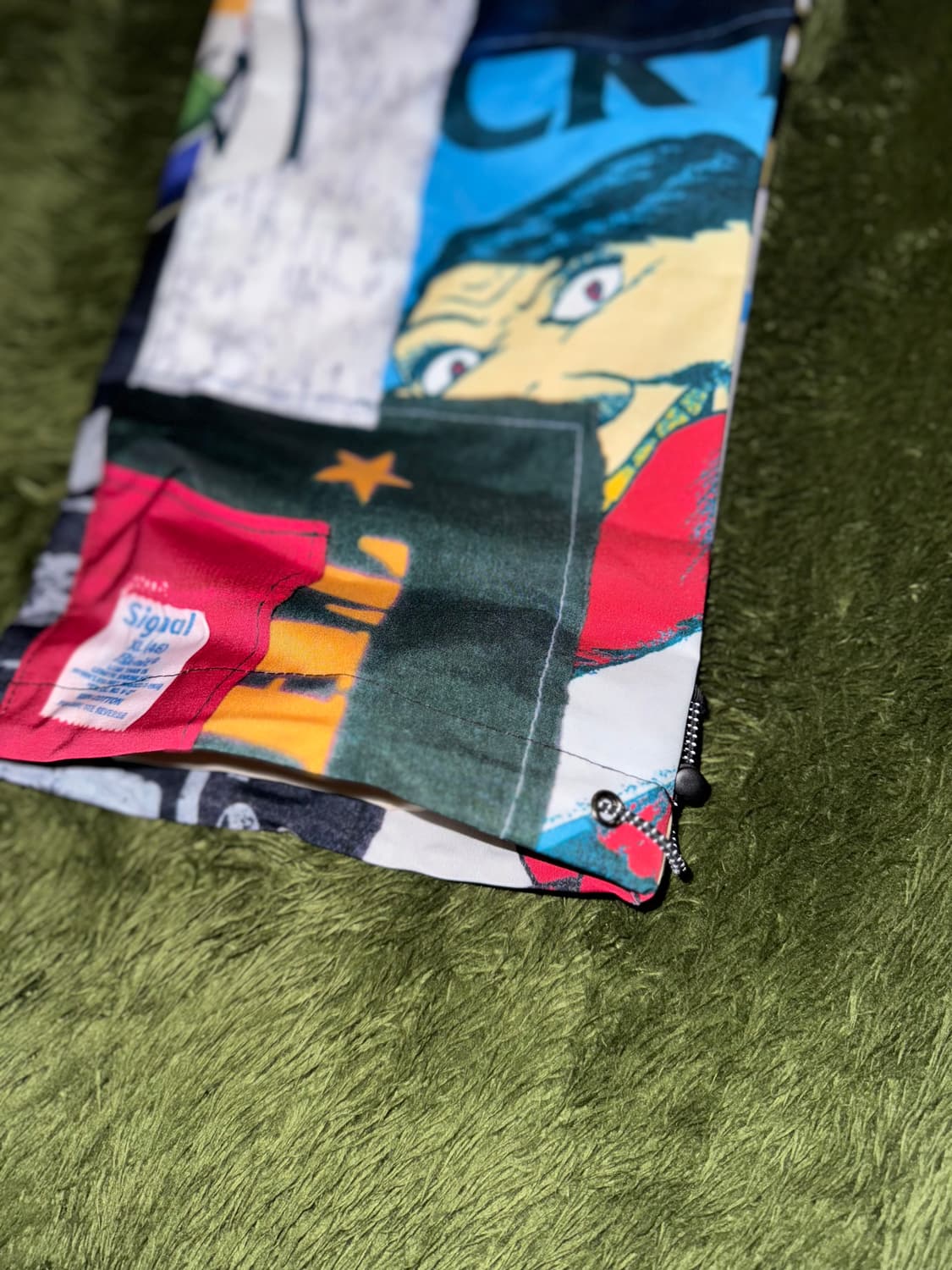 JOEGUSH 조거쉬 빈티지 리메이크 프린트 트랙 팬츠 멀티컬러 상품이미지7