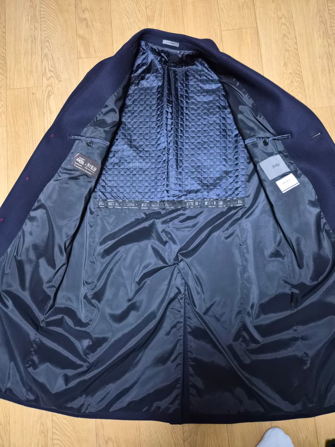 지이크 코트 다크네이비 (105) 상품이미지2