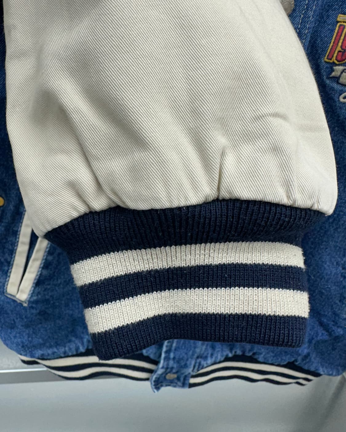 (S)90'S DISNEY 바시티 점퍼-M1173 상품이미지4