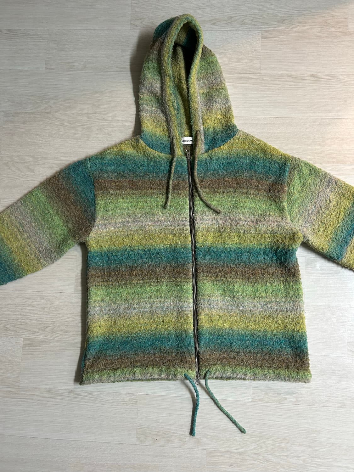 999humanity Big-Bang Knit Hooded Zip up 상품이미지1