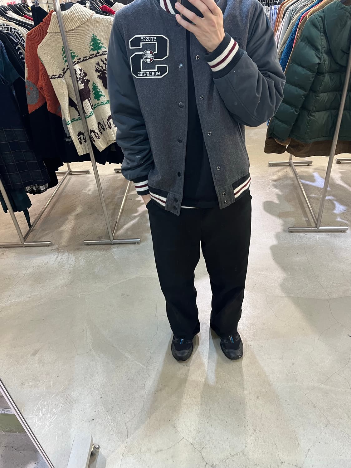 스투시 스타디움 자켓 / S 상품이미지1