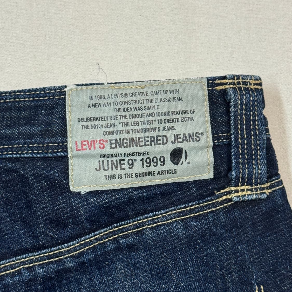 31inch) 리바이스 엔지니어드 데님 청바지 상품이미지3