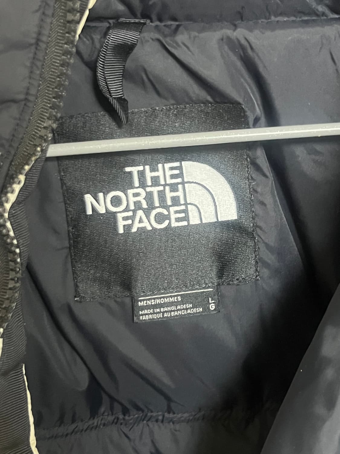 노스페이스 화이트 눕시 숏패딩 상품이미지2