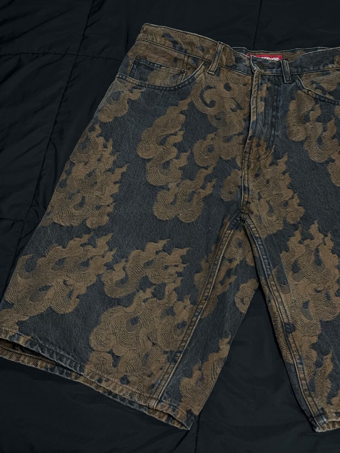 Supreme 23ss Jacquard baggy denim shorts 상품이미지2