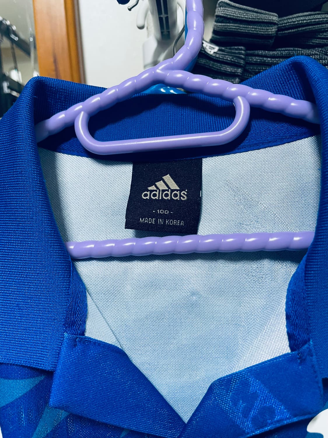 수원삼성 20주년 레트로 아디다스 유니폼 100 고종수 상품이미지3