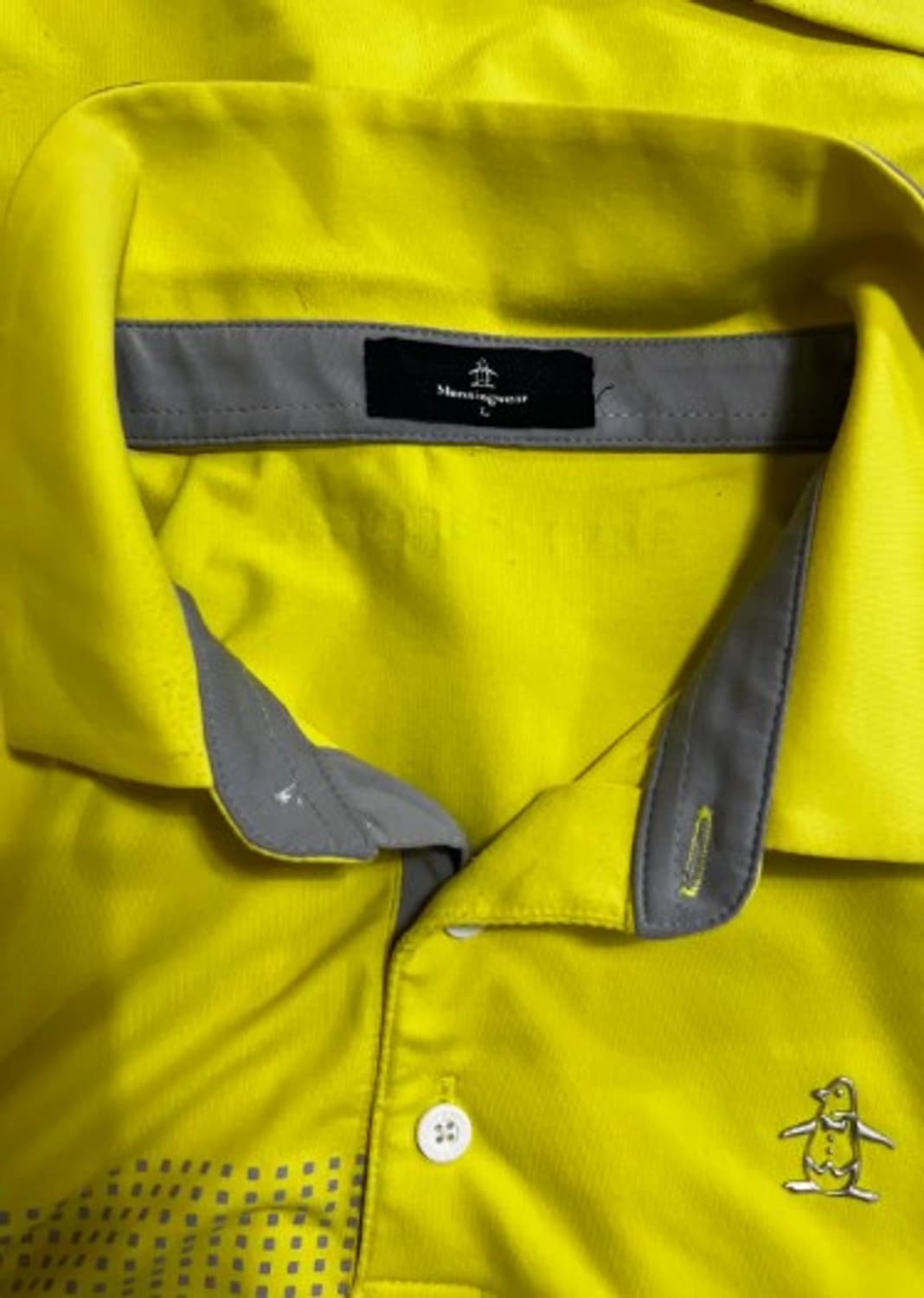 먼싱웨어 남성 골프반팔티셔츠 L 상품이미지4