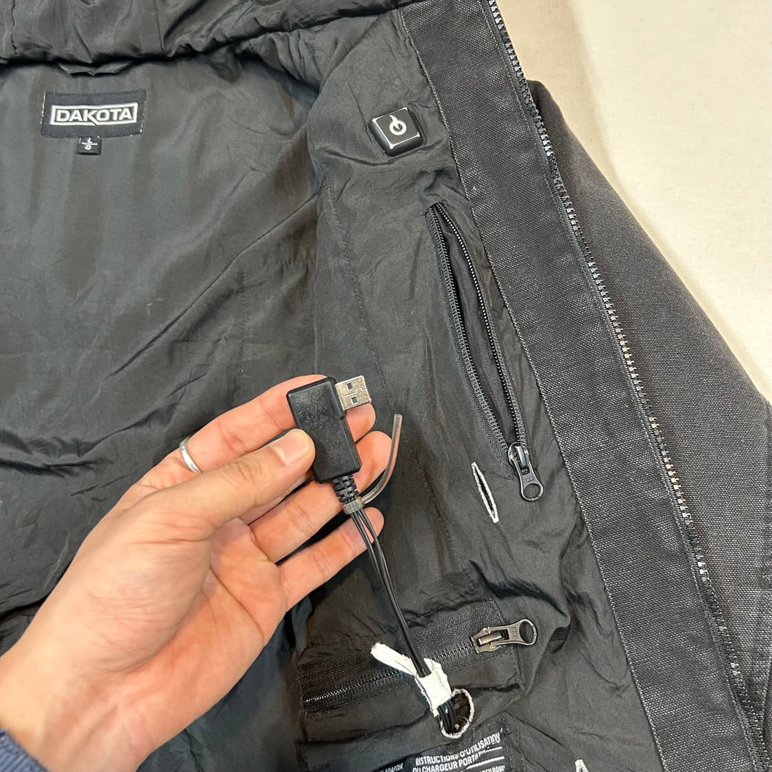 L) DAKOTA USA 워크웨어 덕 캔버스 액티브 자켓 상품이미지6