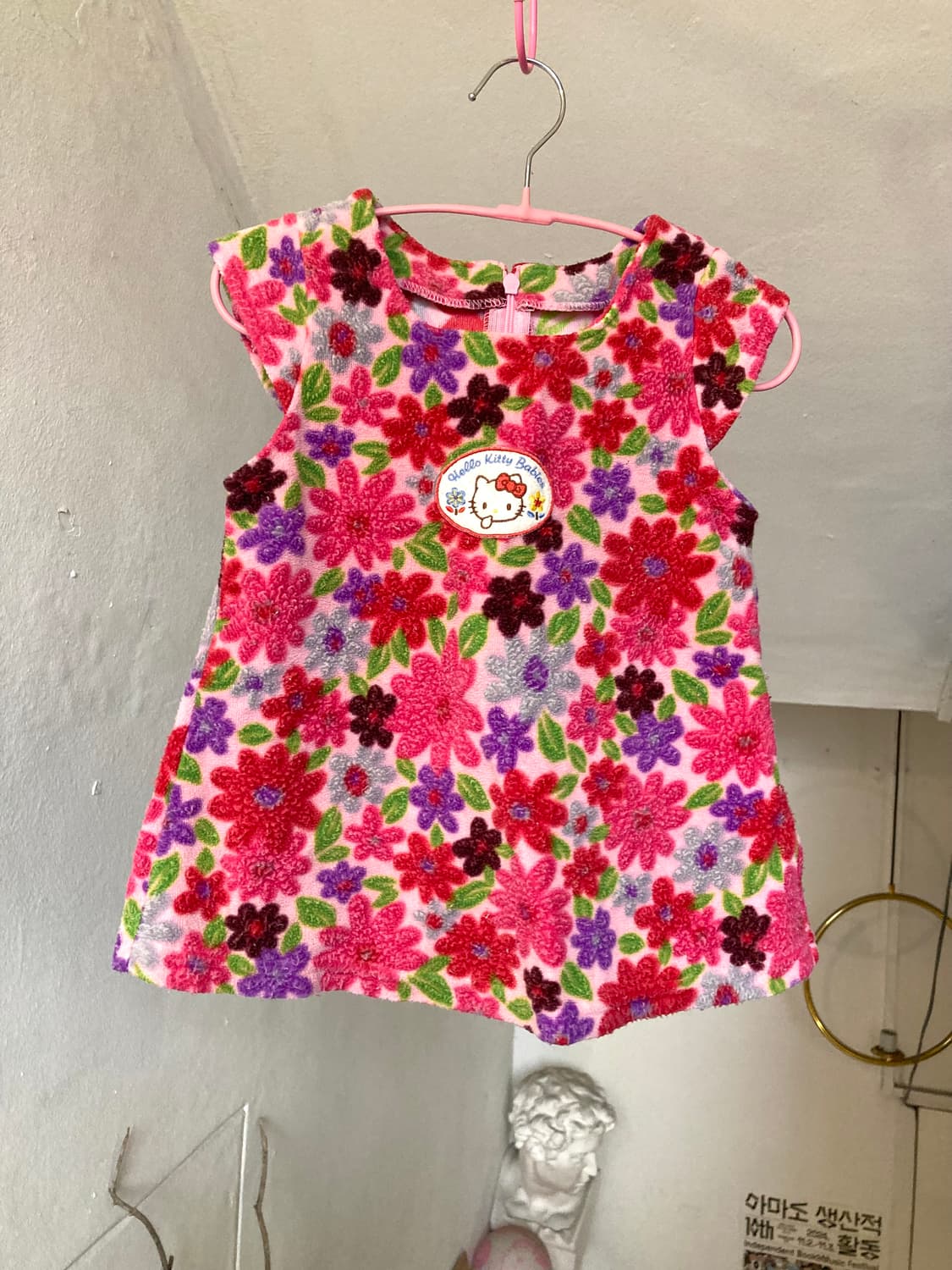 *KIDS* 헬로키티 플라워 나시 원피스 상품이미지1