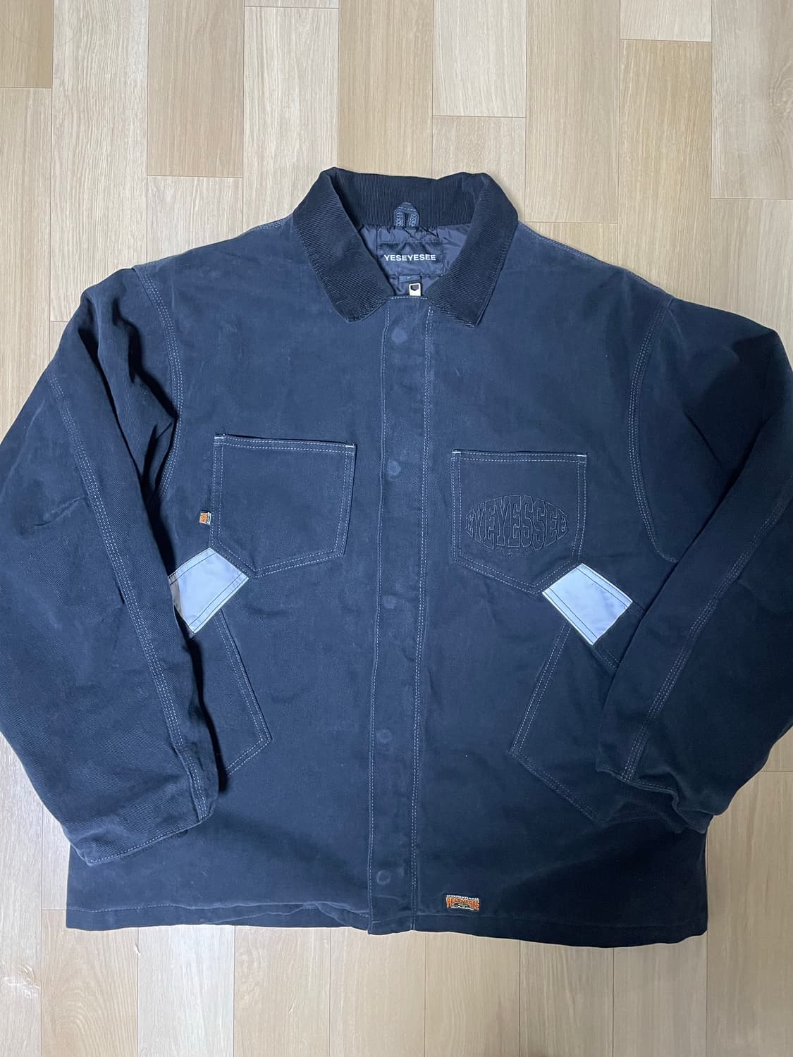 예스아이씨 헤비 워크 자켓 블랙 M사이즈 상품이미지4