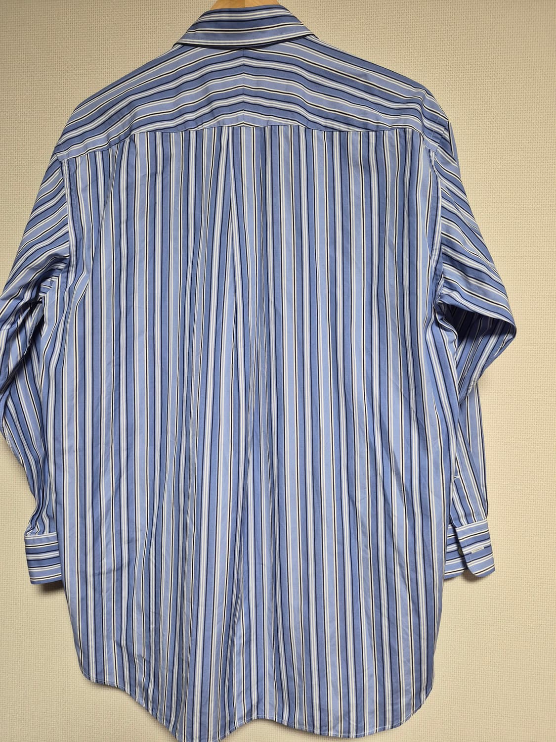 던힐 블루 스트라이프 셔츠 L  상품이미지2