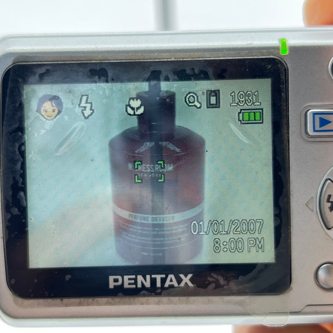 펜탁스 옵티오 Pentax Optio E40 실버 상품이미지10