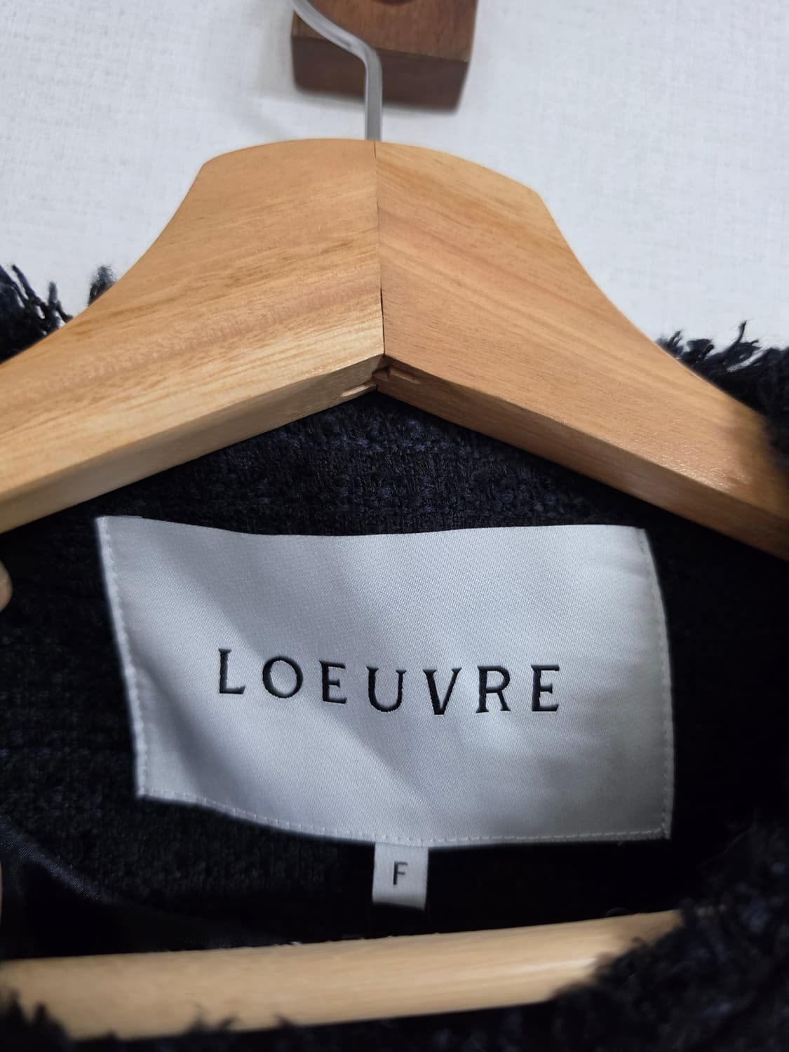 2026 루에브르  오버사이즈 트위드 자켓 상품이미지3