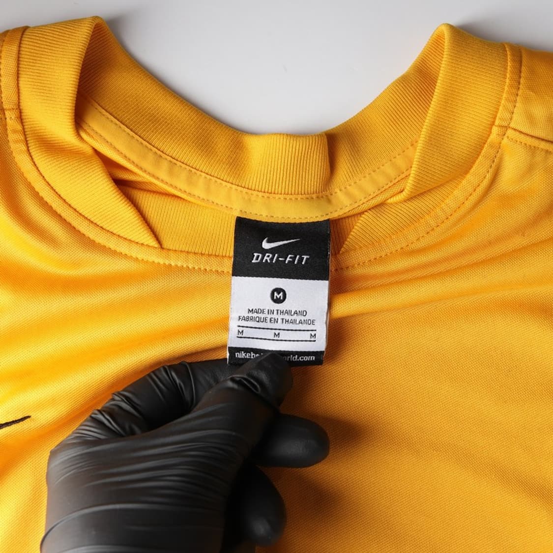 나이키 드라이핏 메쉬 배색 트레이닝 반팔 티셔츠 M 상품이미지5