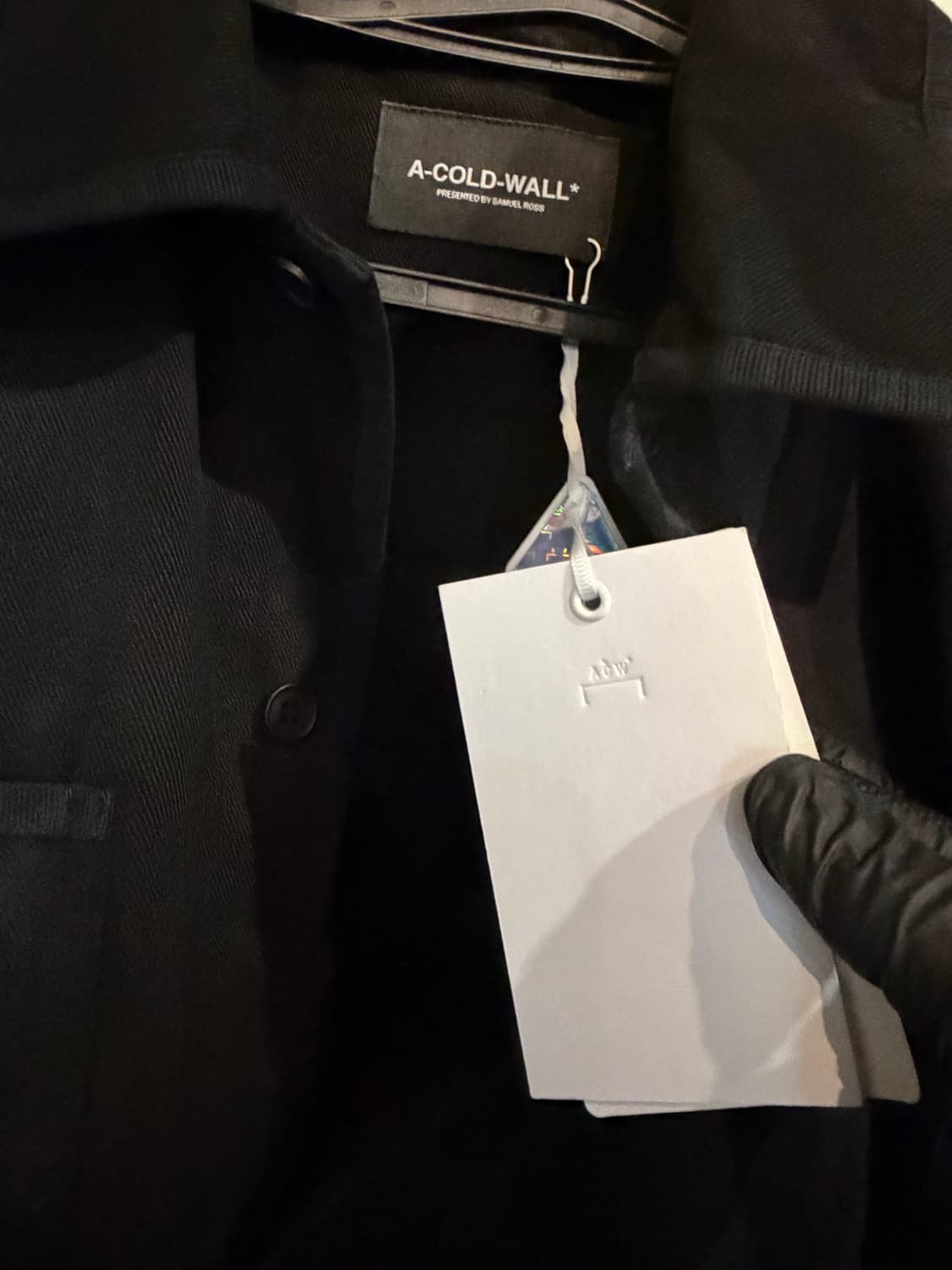 어콜드월 리미티드 셔츠자켓 블랙 L 상품이미지8