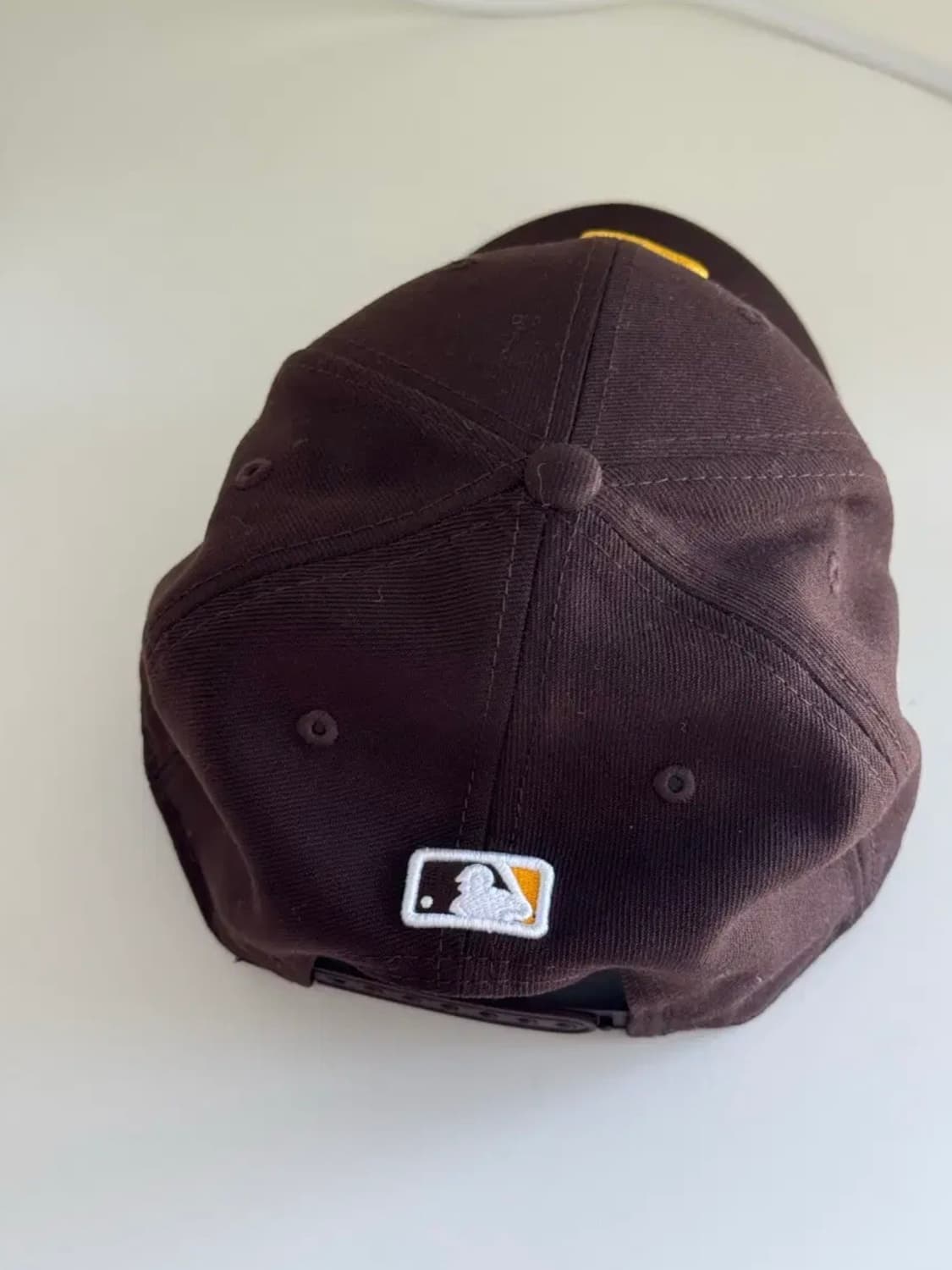 뉴에라 MLB 샌디에이고 파드리스 스트레치 스냅백 다크 브라운 상품이미지3