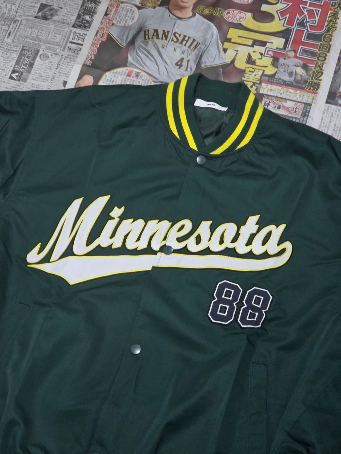 WE GO 바시티 자켓 L 상품이미지2