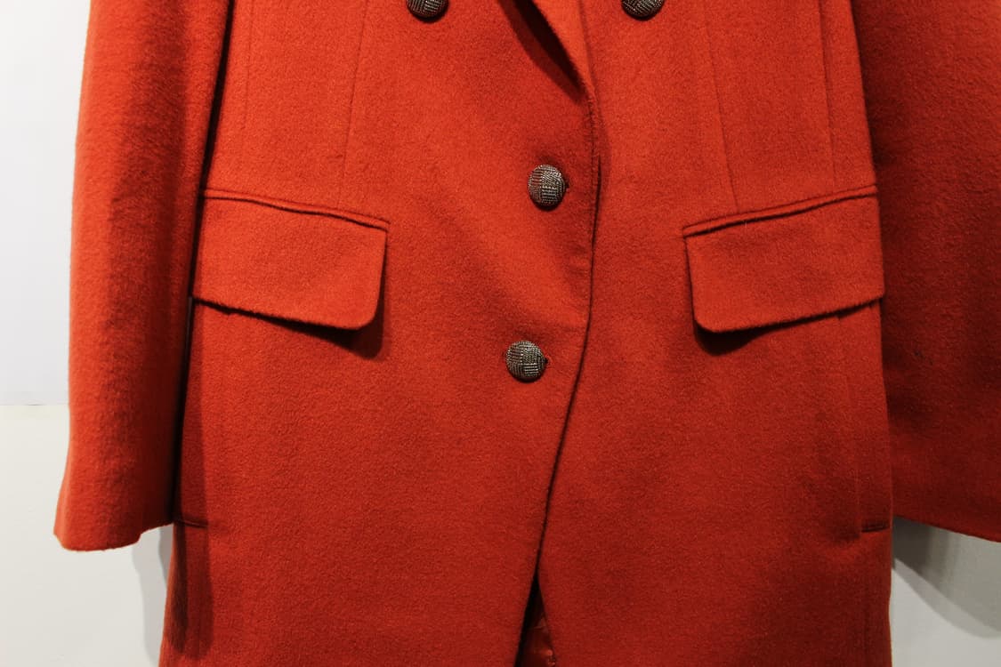 231. 레드 울 더블 코트 상품이미지3
