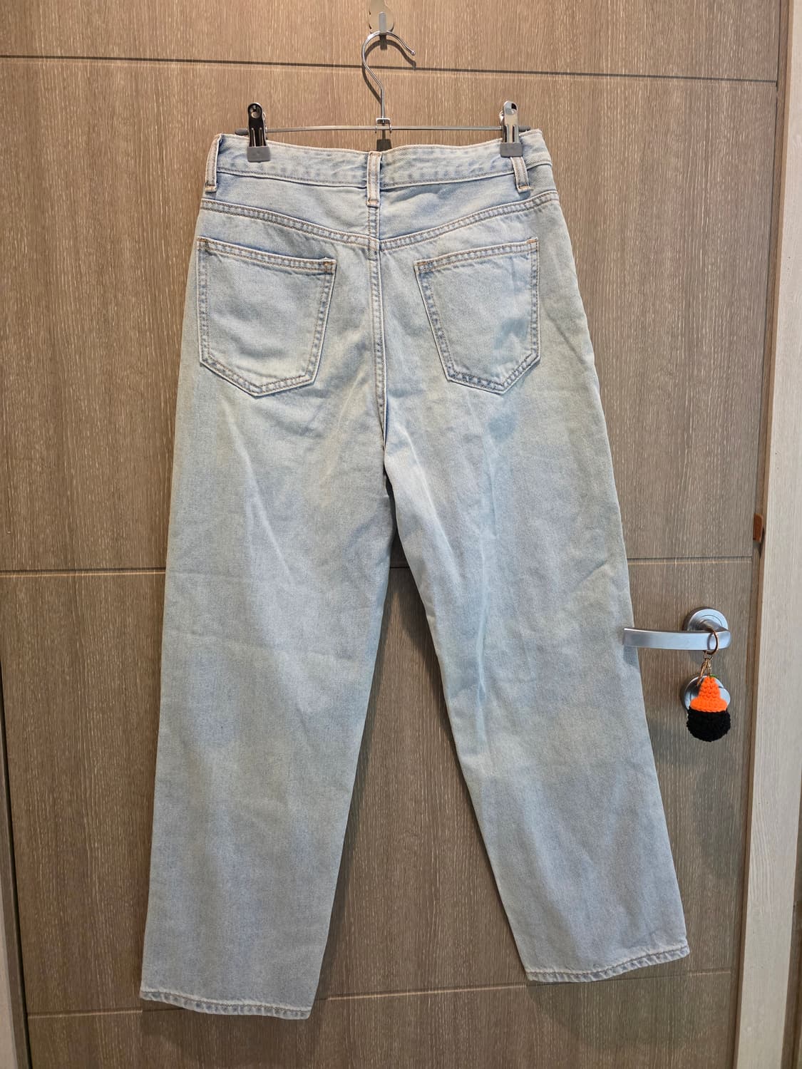 (택 있는 새상품) 26년 유행 스트레이트진 스파오 라이트 인디고 (27 상품이미지8