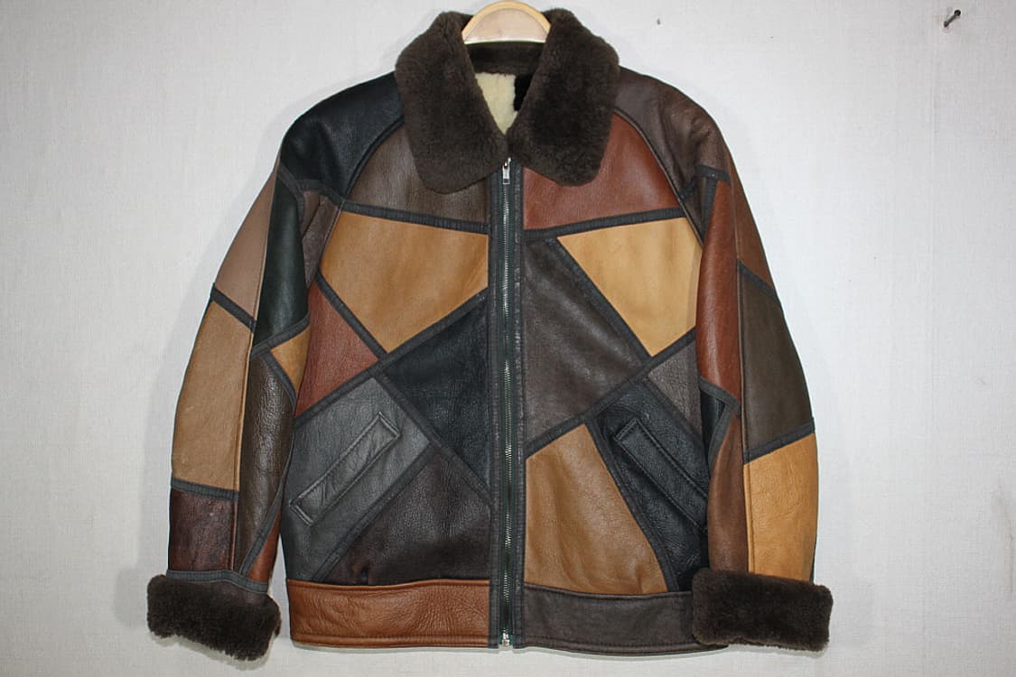 THERMOITE B-3가죽퀄팅무스탕 상품이미지1