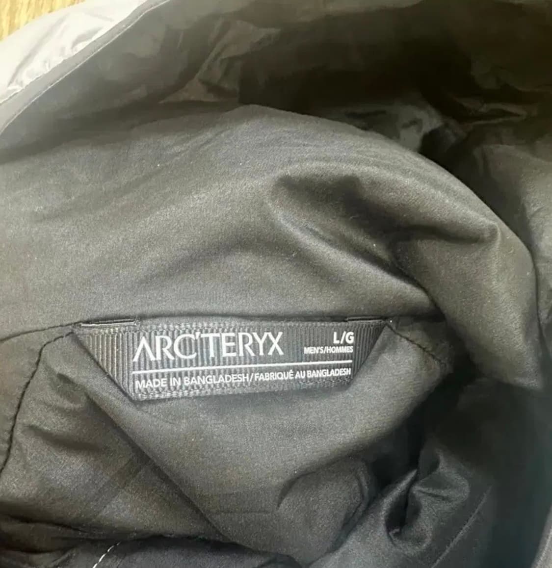 아크테릭스 빔즈 아톰 후디 트랭퀼 L사이즈 팝니다 상품이미지3