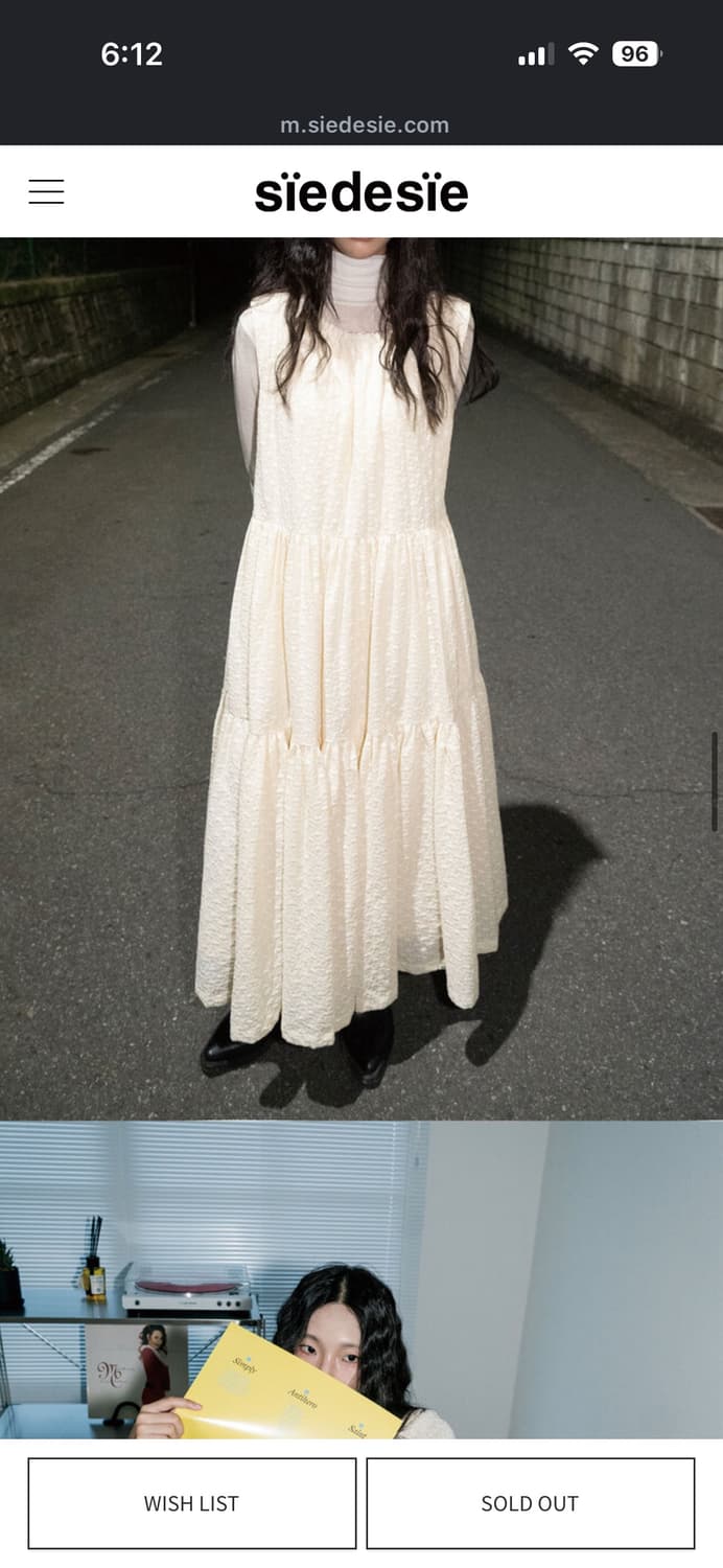 시드시 _siedesie 플라워니들포인트드레스 상품이미지3