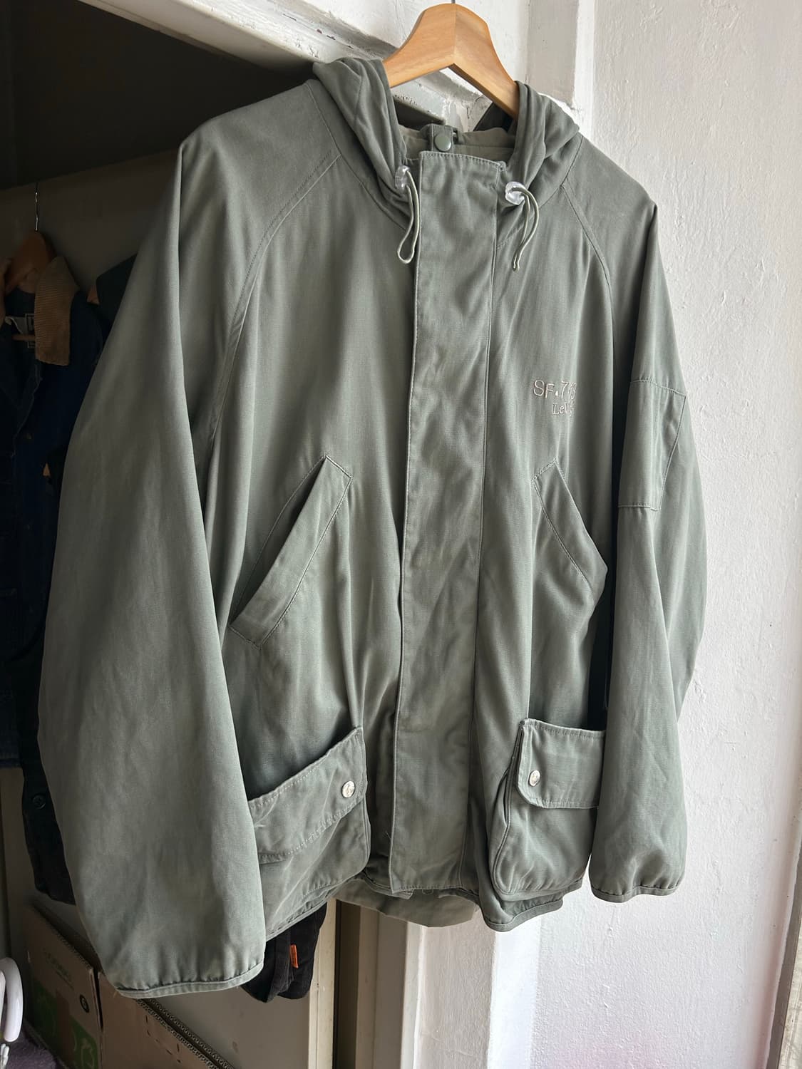 리바이스 유럽 4포켓 후디파카 상품이미지1