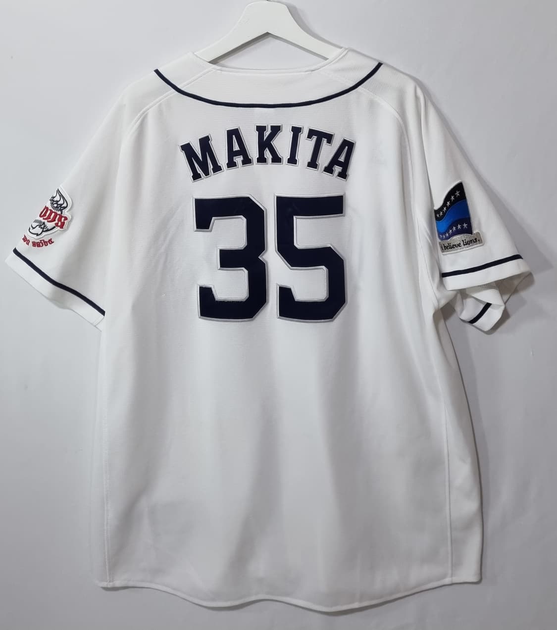 오버핏 XL ) 마제스틱 라이온즈 마키타 유니폼 반팔 상품이미지2