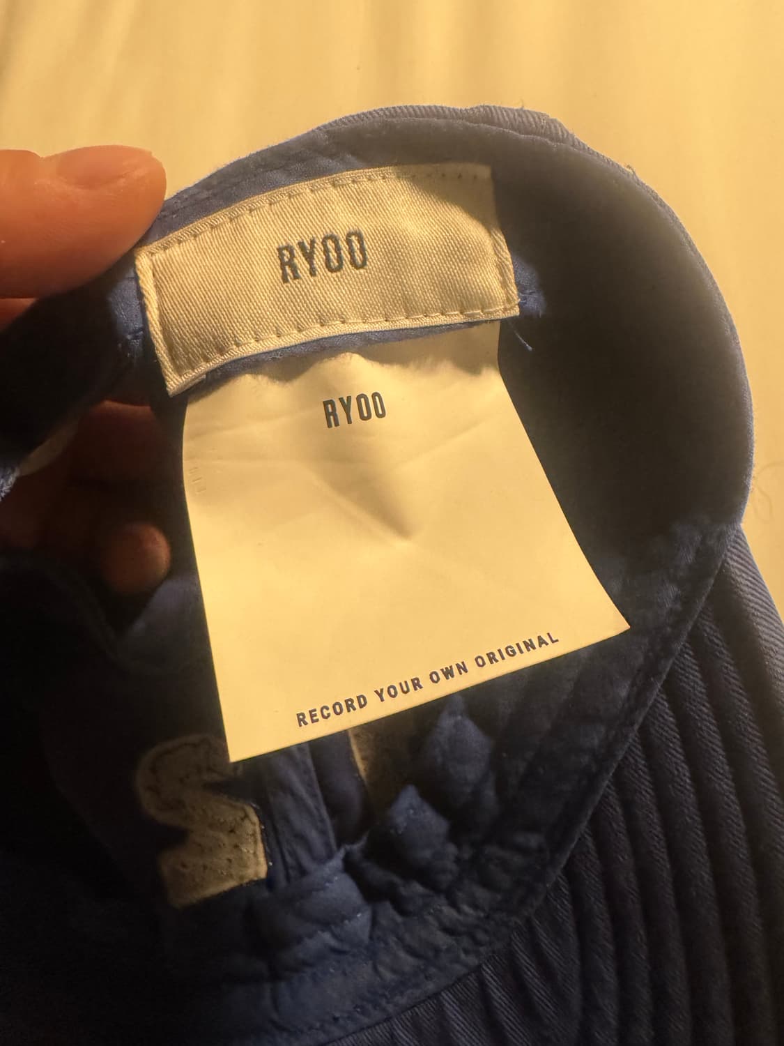 Ryoo 모자 블루 상품이미지3