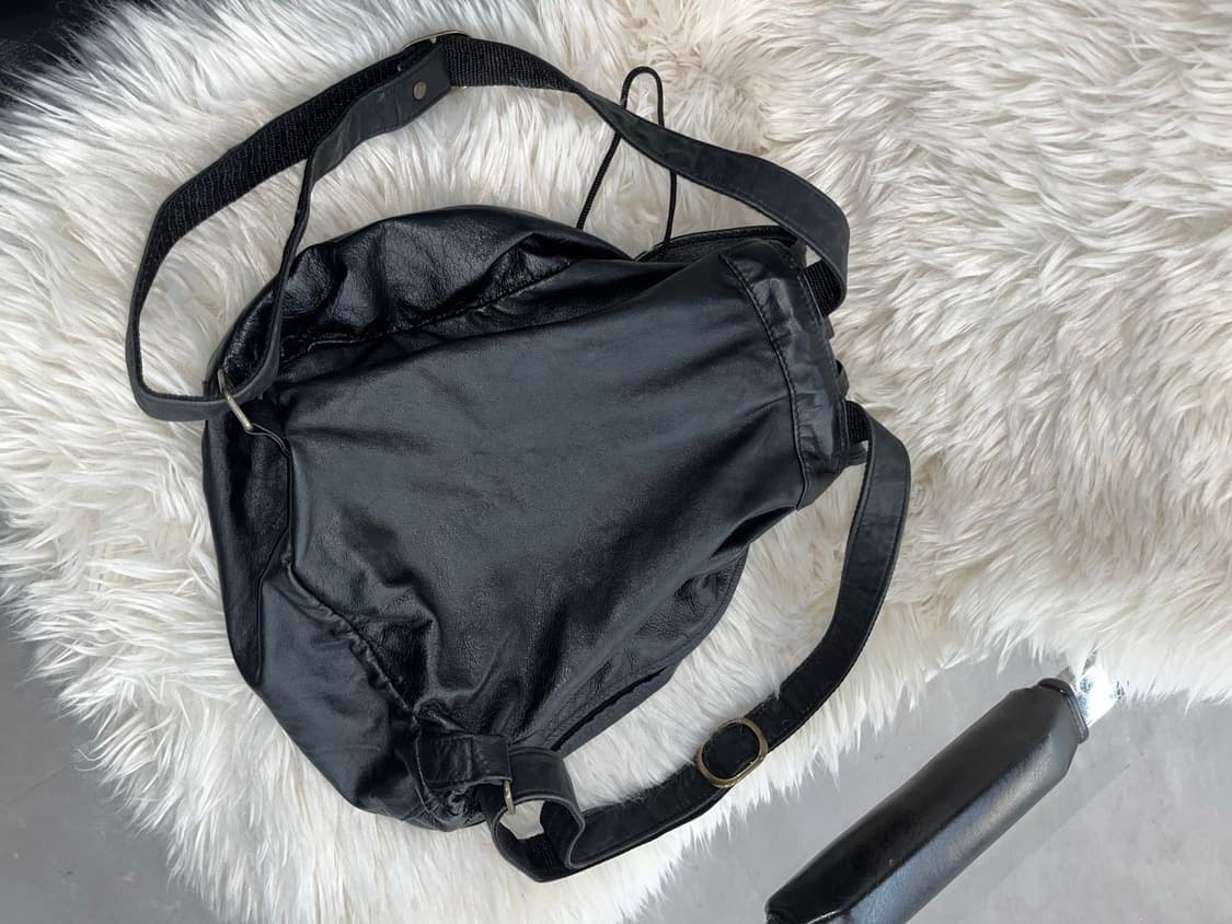 Japanese Vintage Leather Backpack 상품이미지10