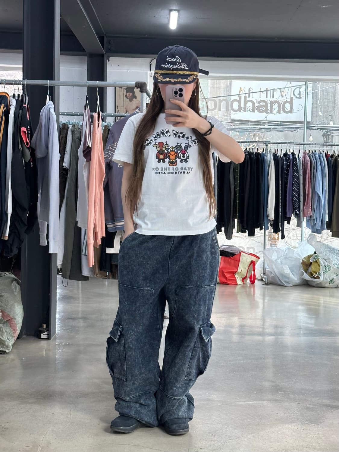 베이프 마일로 카우프렌즈 반팔티 상품이미지3