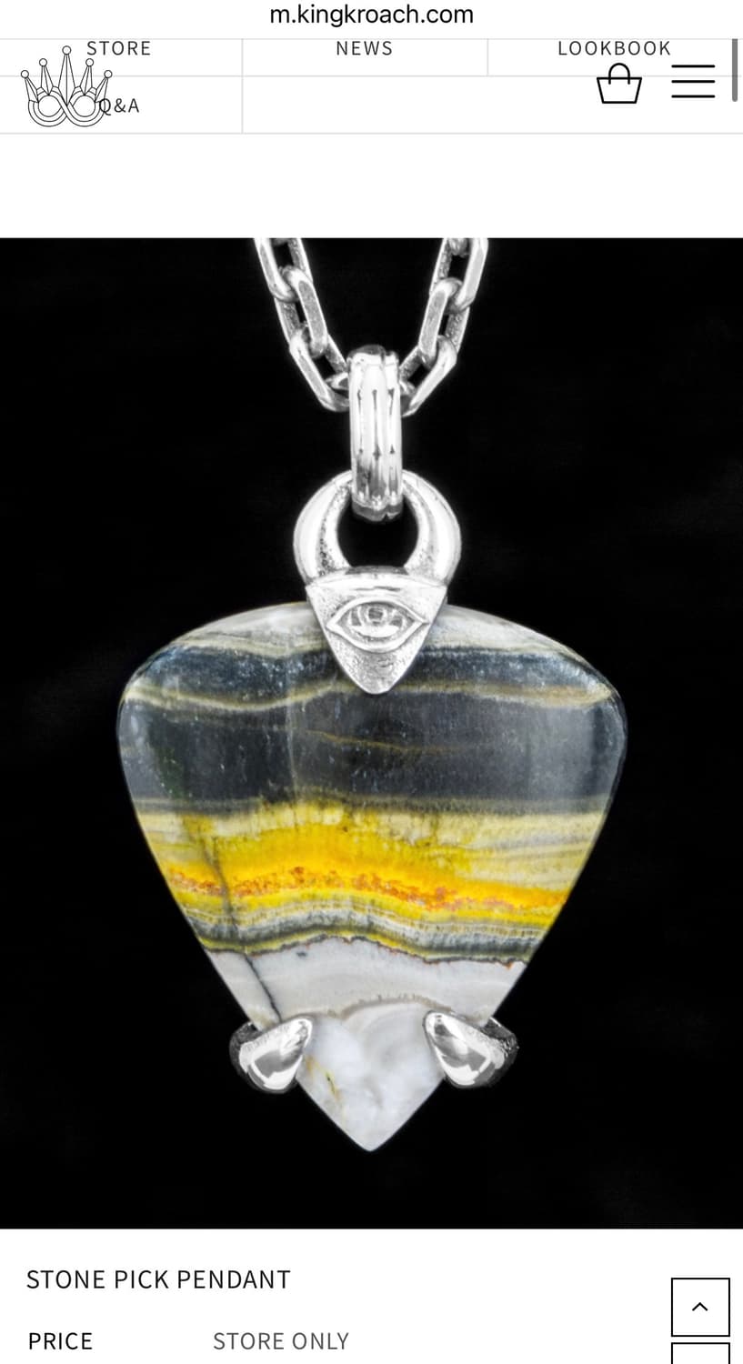 킹크로치 STONE PICK PENDANT 상품이미지3