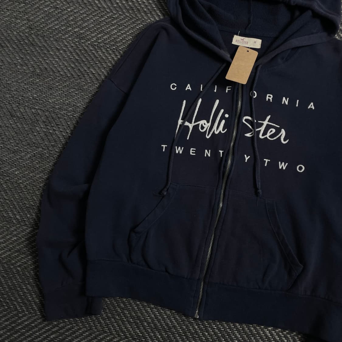 홀리스터 y2k 스펠아웃 후드집업o 4452 상품이미지3