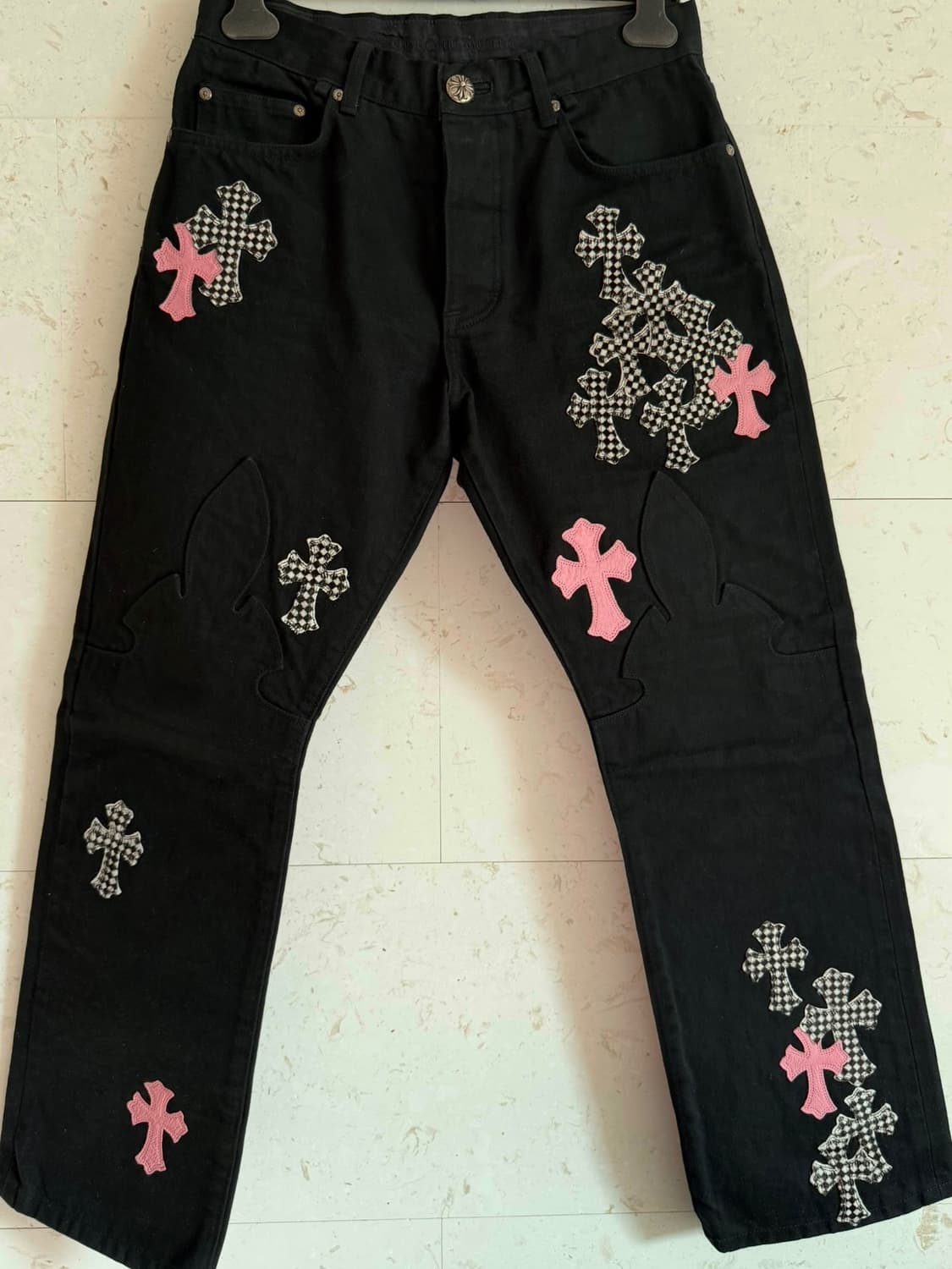 크롬하츠 35크로스패치 플레어 데님 32 상품이미지6