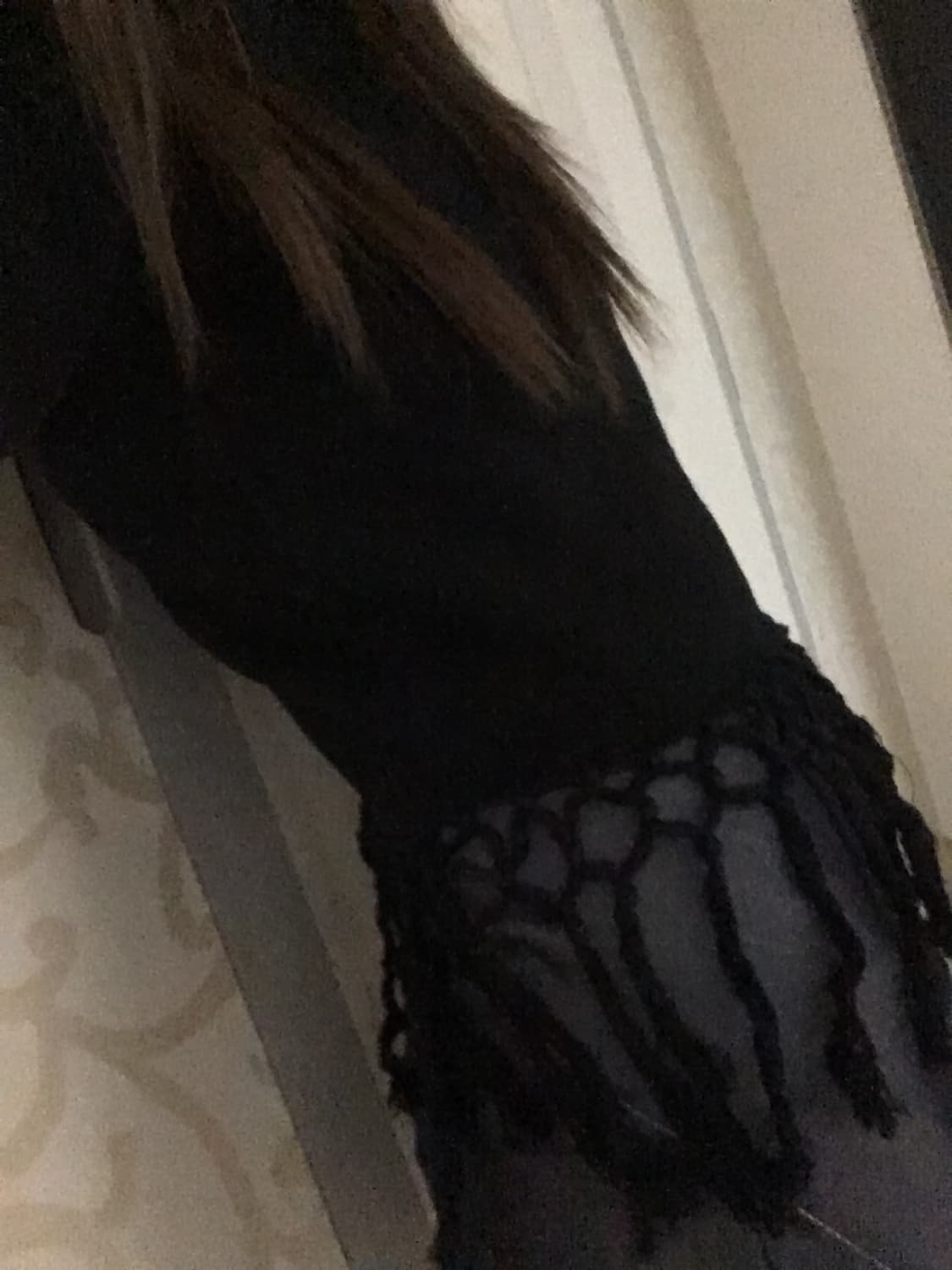 Fringe Detail Short-Sleeved Knit 상품이미지2