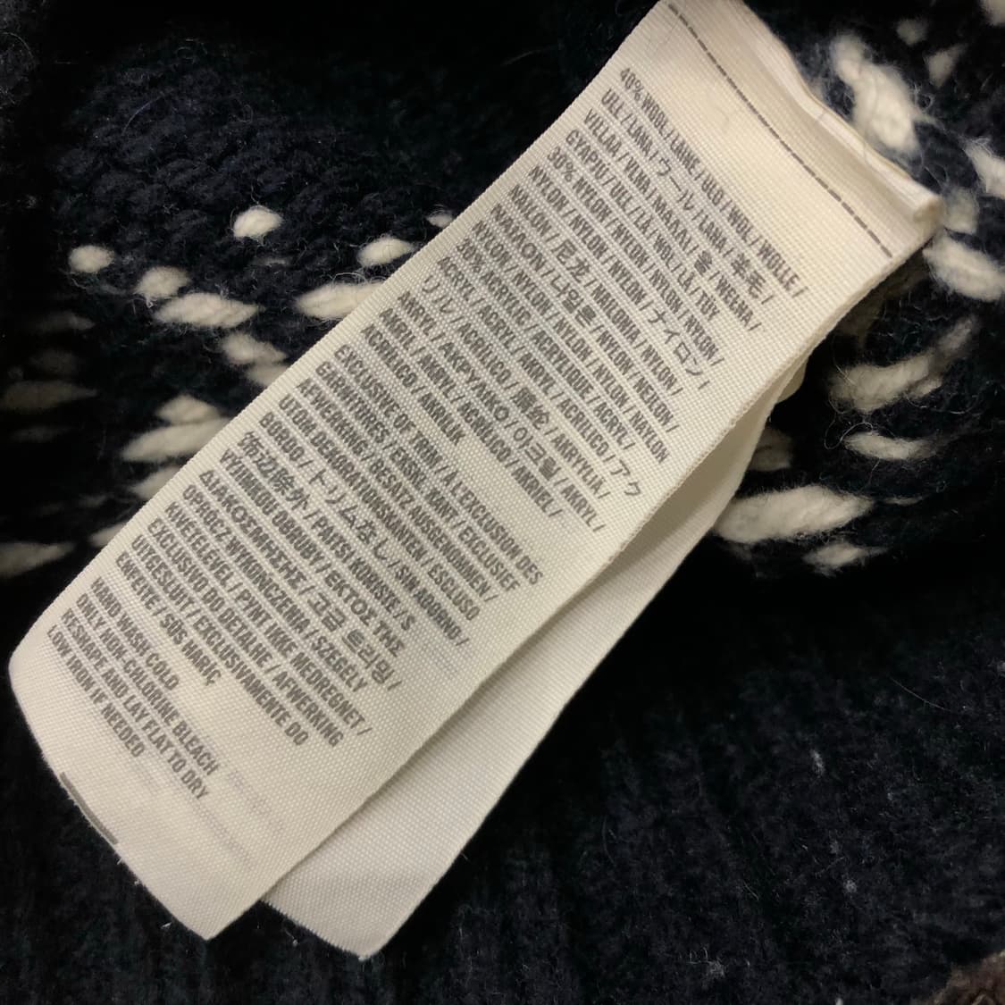 아베크롬비 사슴 하트 패턴 가디건 상품이미지6