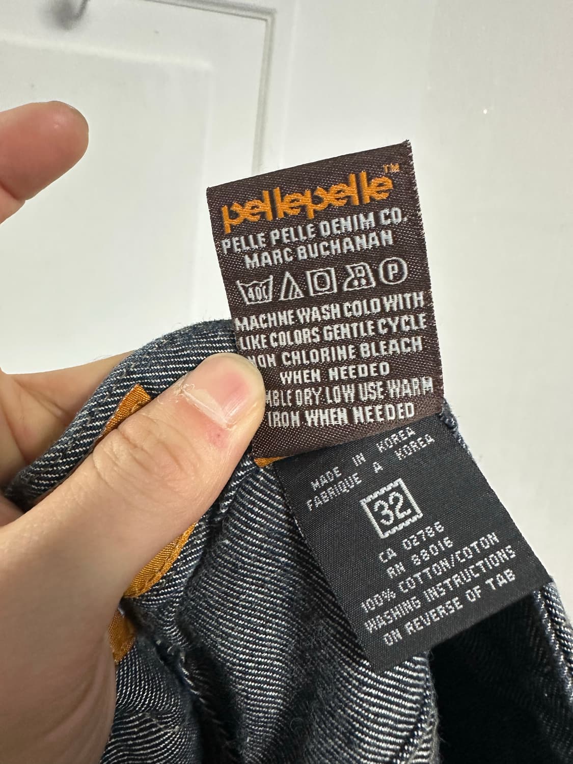 펠레펠레 데님 카펜터 팬츠 상품이미지4