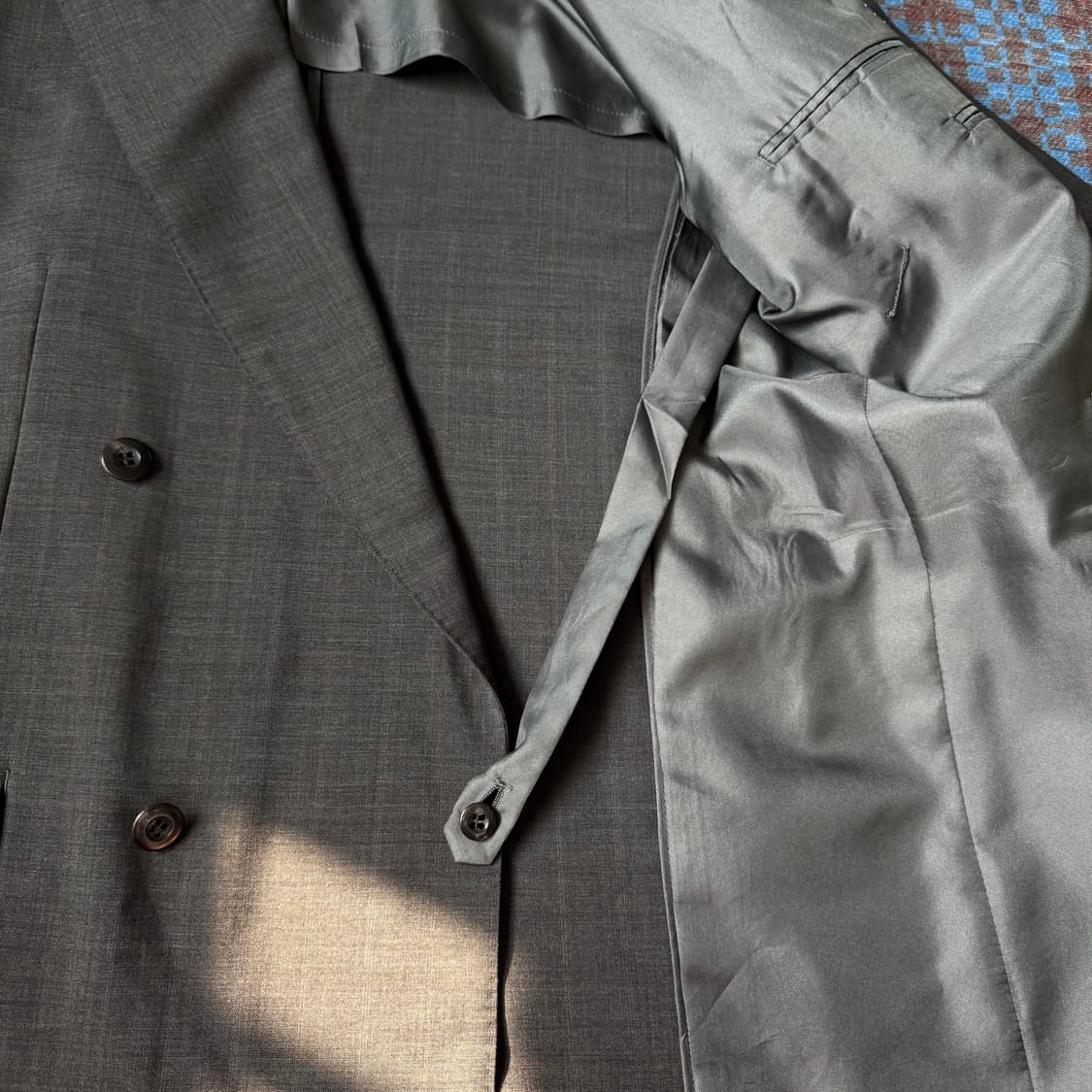 에르메네질도 제냐 더블 블레이저 자켓 상품이미지6