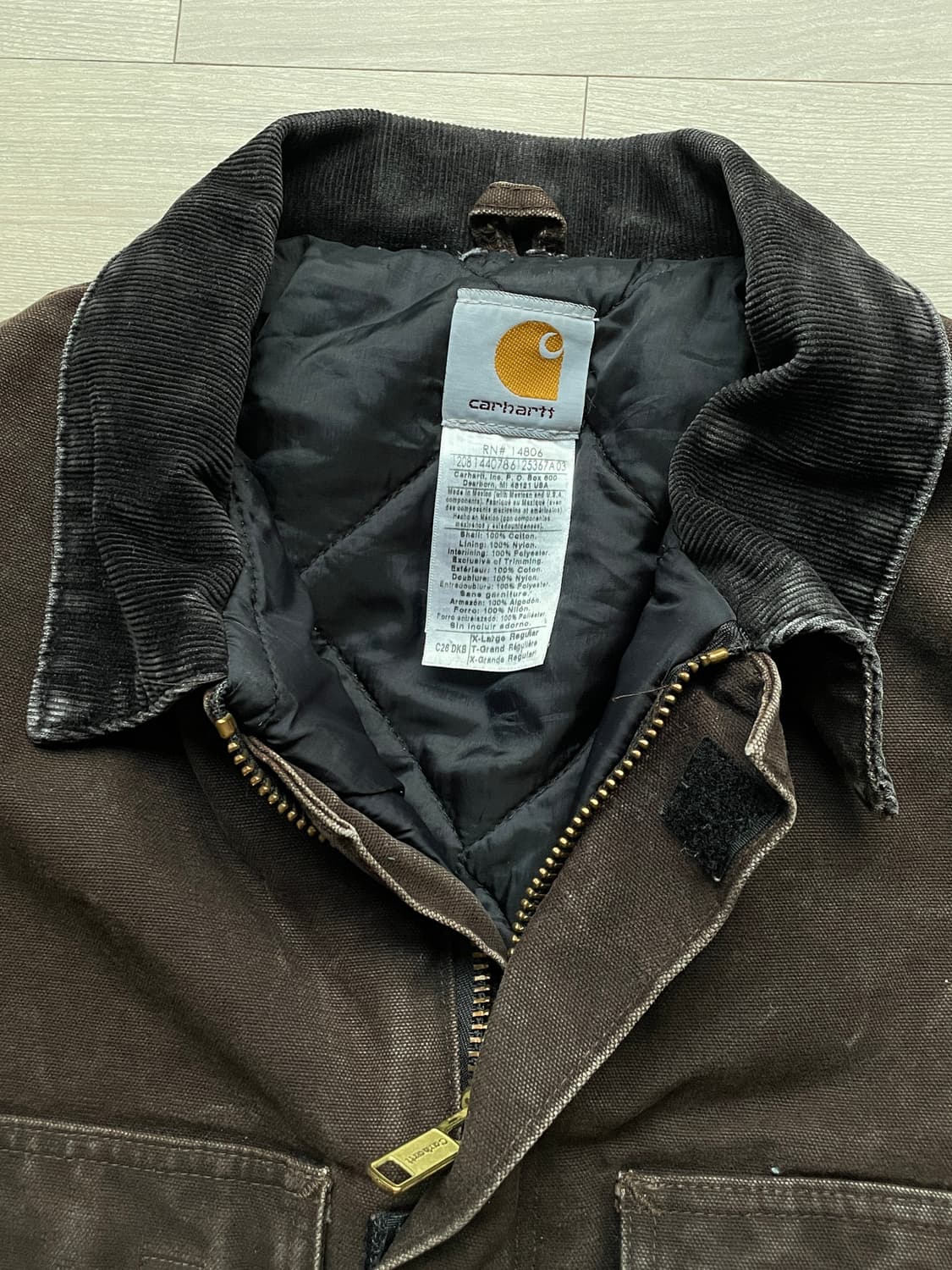 칼하트 C26 DKB arctic 자켓 빈티지 carhartt 상품이미지3