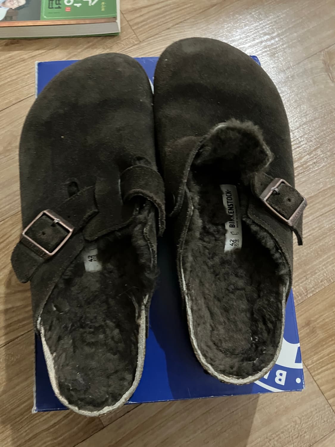 버켄스탁 보스턴 모카 셔링 상품이미지1