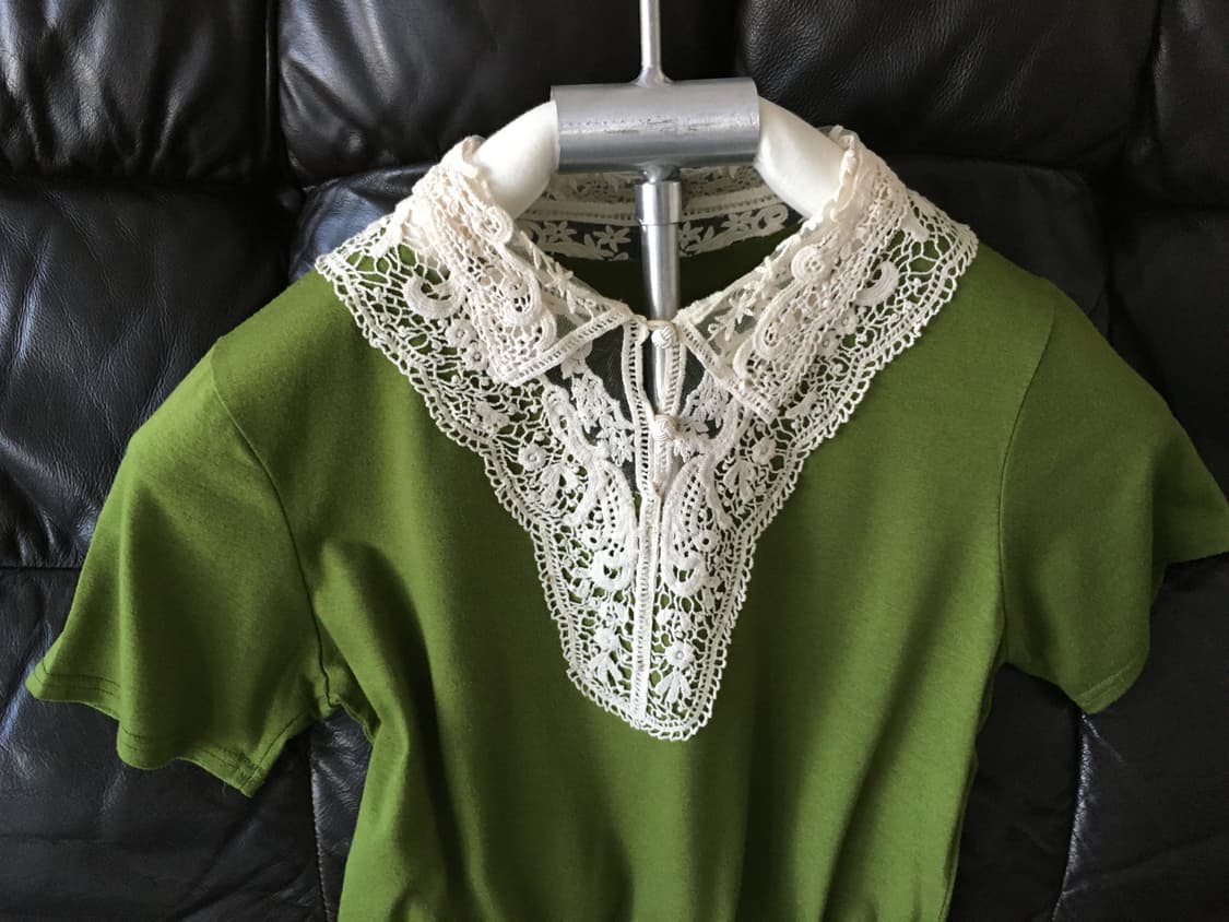 lace collar tee 상품이미지2