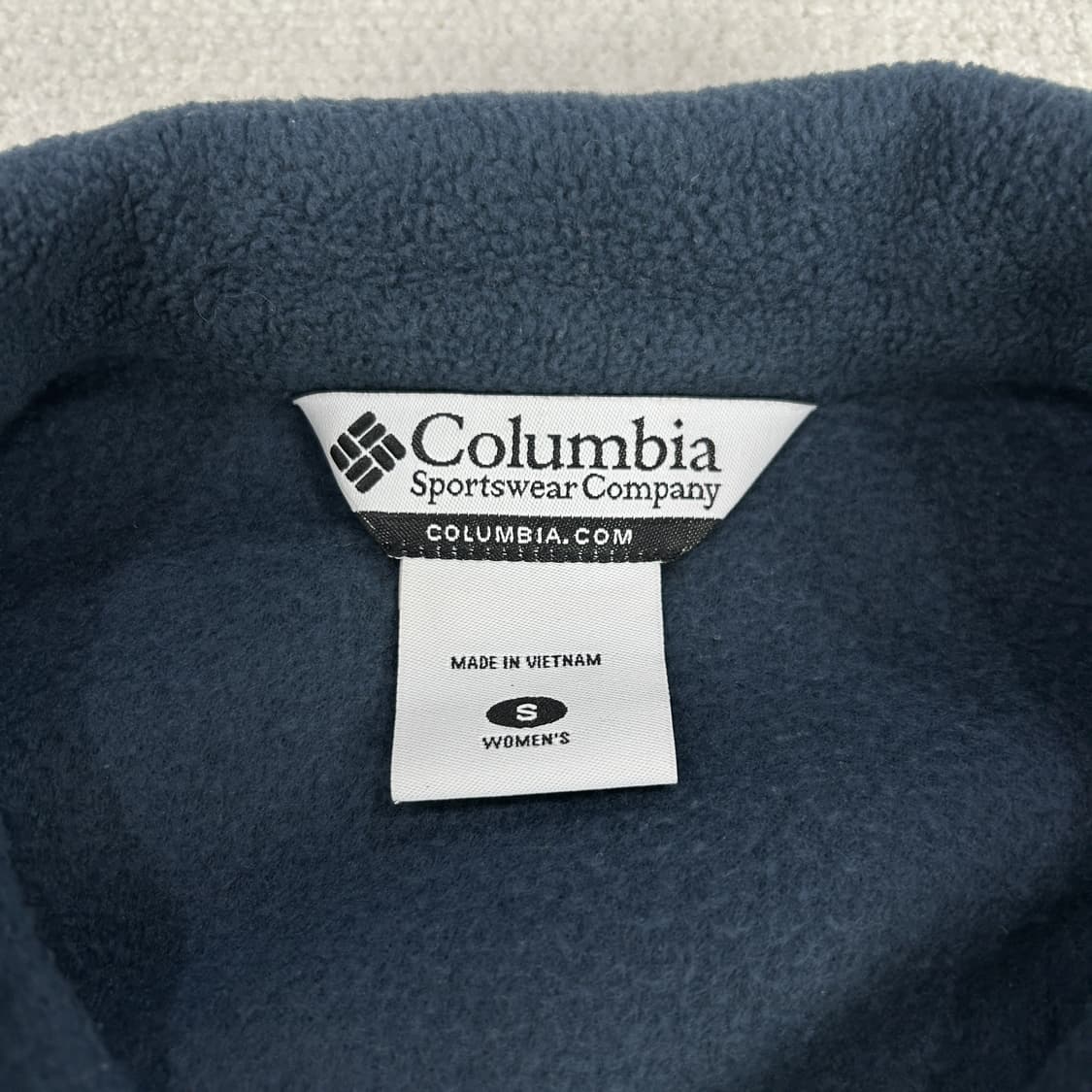 컬럼비아 네이비색 플리스 조끼 s 상품이미지2