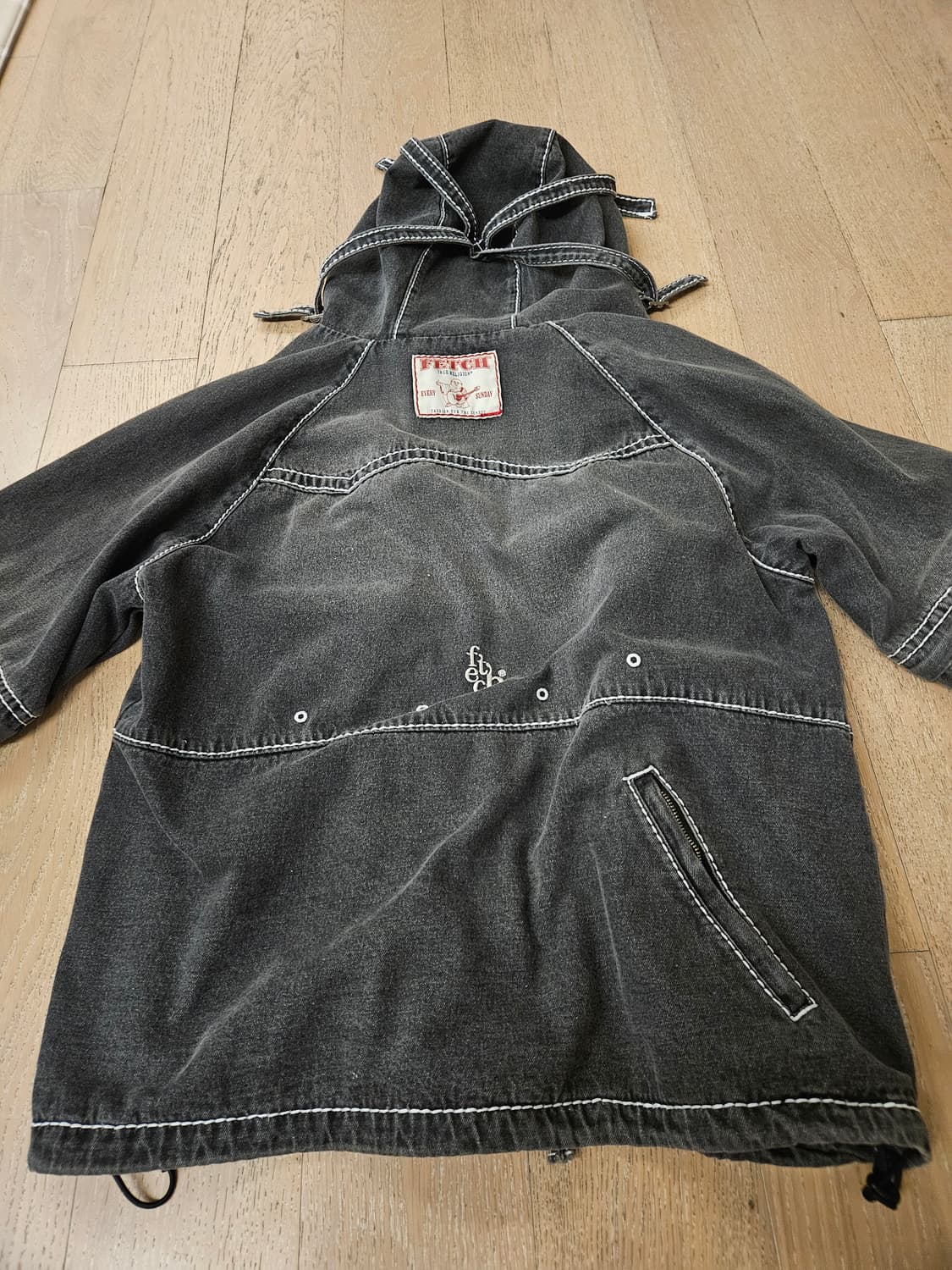 true religion×fetch sunday 데님후드자켓 상품이미지2
