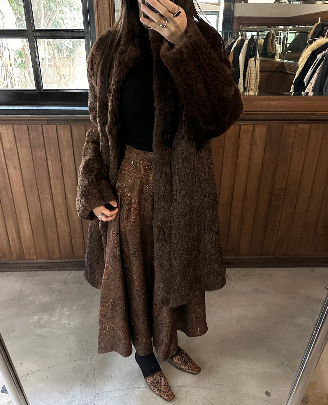 JPV paisley flare skirt 상품이미지2