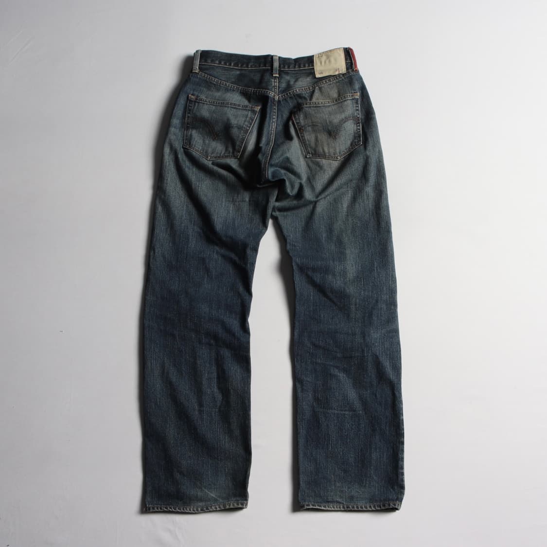 00's 510 리바이스 와이드 워싱 데님 팬츠 상품이미지4