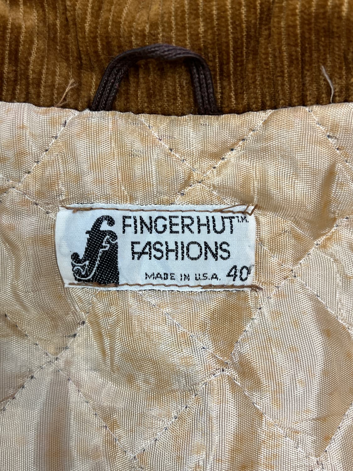 [40] FINGERHUT 코듀로이 빈티지 카멜 자켓 상품이미지7