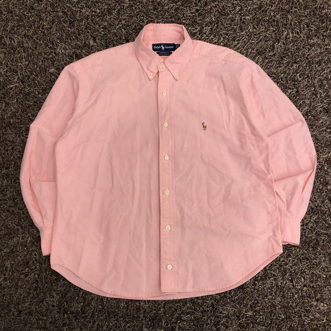 폴로 랄프로렌 옥스포드 핑크 셔츠 상품이미지1