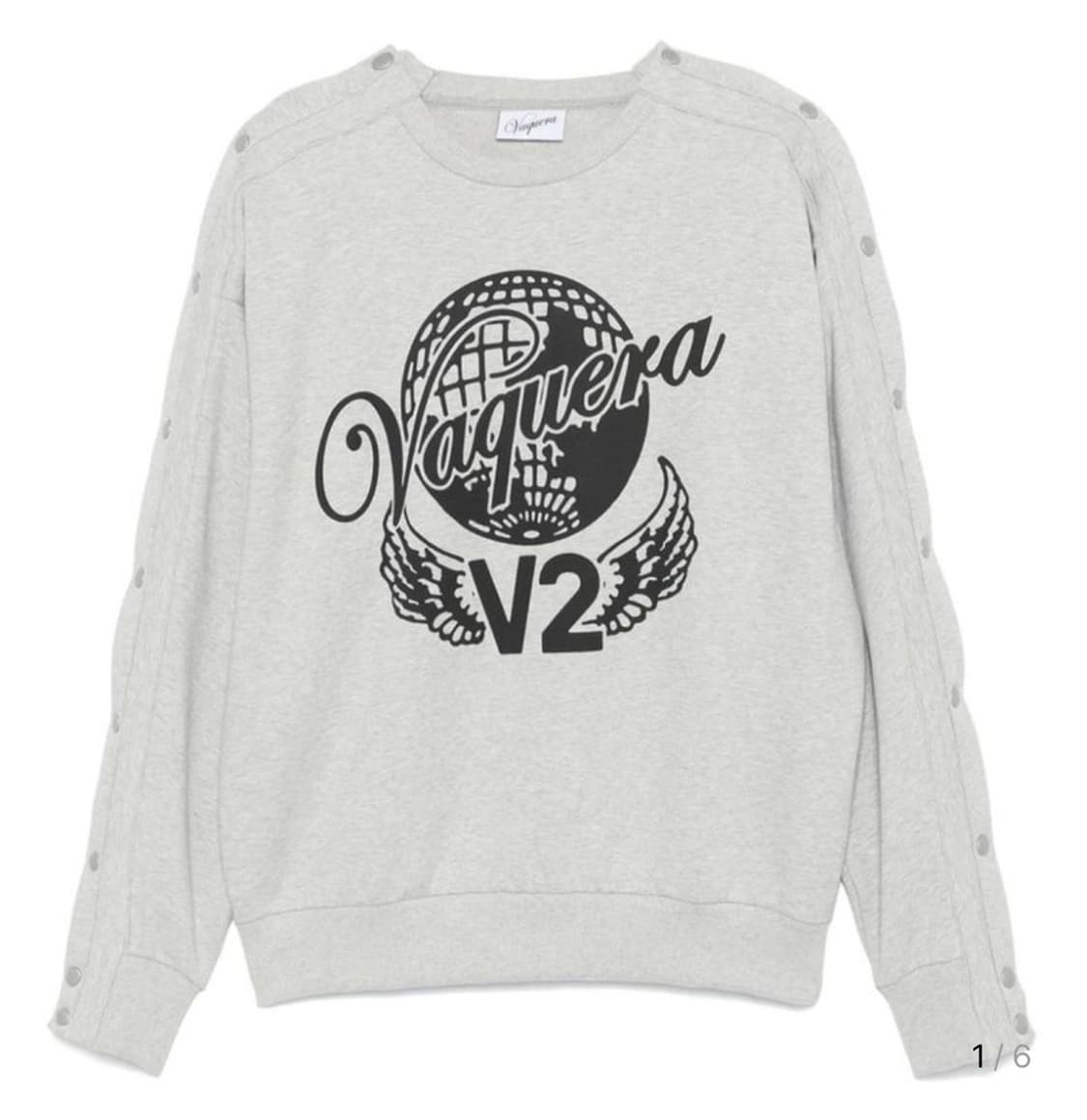 바퀘라 스냅 스웨트셔츠 상품이미지2